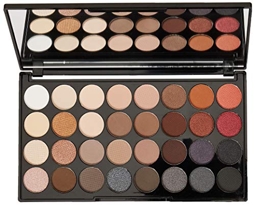 Makeup Revolution Ultra Eyeshadow Palette Flawless 2 Paleta 32 cieni do powiek 16g