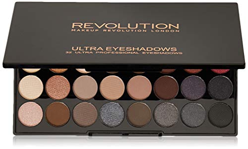 Makeup Revolution Ultra Eyeshadow Palette Flawless 2 Paleta 32 cieni do powiek 16g