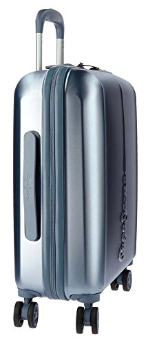 Maleta de cabina Pepe Jeans Cambridge Celeste rígida 55cm