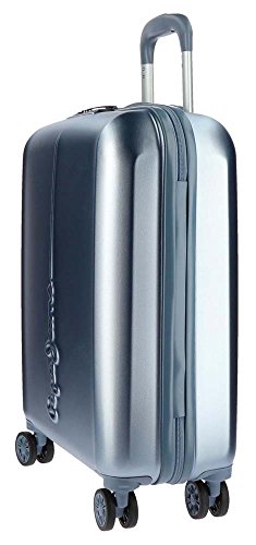 Maleta de cabina Pepe Jeans Cambridge Celeste rígida 55cm