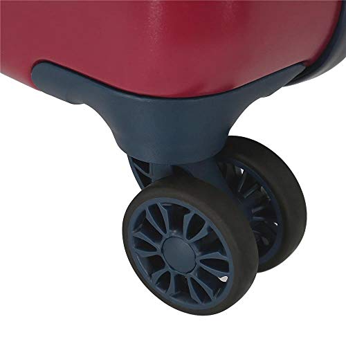 Maleta Mediana Pepe Jeans Andy rígida, 48x68x26 cm, Color Rojo