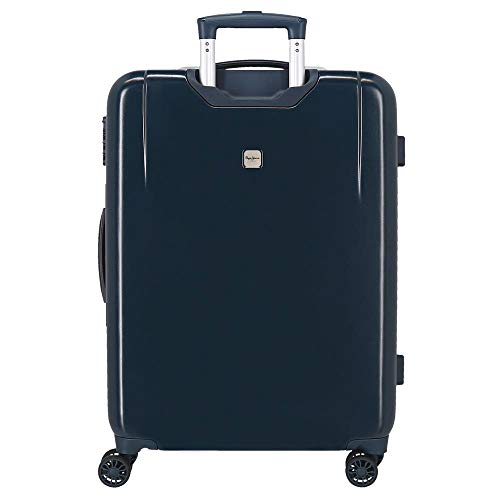 Maleta Mediana Pepe Jeans Andy rígida, 48x68x26 cm, Color Rojo