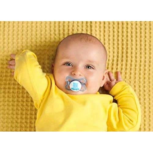 MAM - Chupete con estuche de viaje esterilizable Amarillo/Blanco