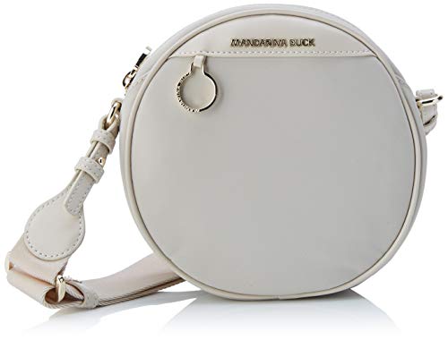 Mandarina Duck Bijou Tracolla, bolso bandolera para Mujer, Beige (Irish Cream), 5x18x18 Centimeters (W x H x L)