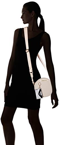 Mandarina Duck Bijou Tracolla, bolso bandolera para Mujer, Beige (Irish Cream), 5x18x18 Centimeters (W x H x L)