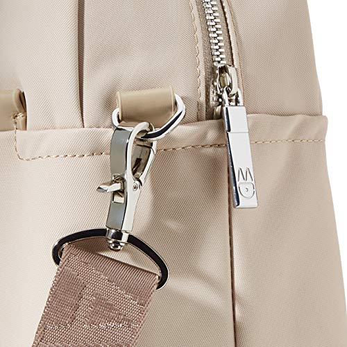 Mandarina Duck Daphne Tracolla, bolso bandolera para Mujer, Beige (Irish Cream), 1x1x1 Centimeters (W x H x L)