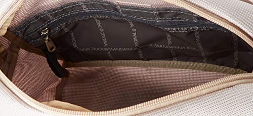 Mandarina Duck Md20 Tracolla, bolso bandolera para Mujer, Beige (Irish Cream), 10x21x28.5 Centimeters (W x H x L)