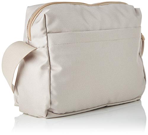 Mandarina Duck Md20 Tracolla, bolso bandolera para Mujer, Beige (Irish Cream), 10x21x28.5 Centimeters (W x H x L)