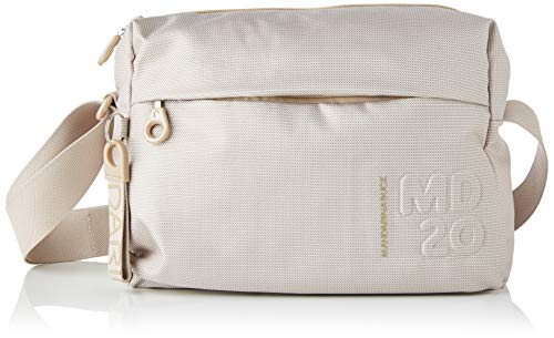 Mandarina Duck Md20 Tracolla, bolso bandolera para Mujer, Beige (Irish Cream), 10x21x28.5 Centimeters (W x H x L)