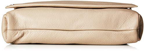 Mandarina Duck - Mellow Leather Tracolla, Bolsos de mano Mujer, Beige (Simply Taupe)
