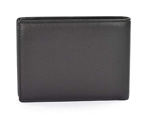Mandarina Duck Men's wallet in leather Dual UDP02 Black