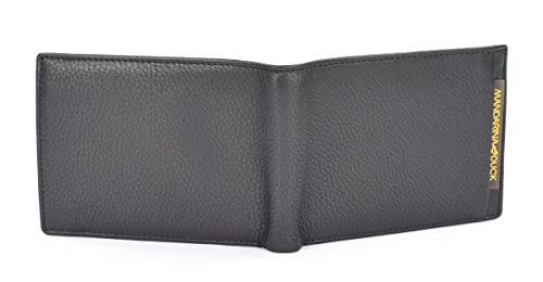 Mandarina Duck Men's wallet in leather Dual UDP02 Black