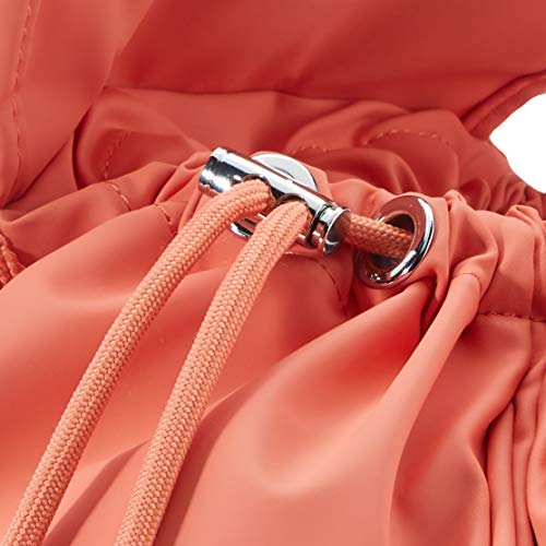 Mandarina Duck Utility Tracolla, Mochila para Mujer, Rosa (Coral), 18x35x31 Centimeters (W x H x L)