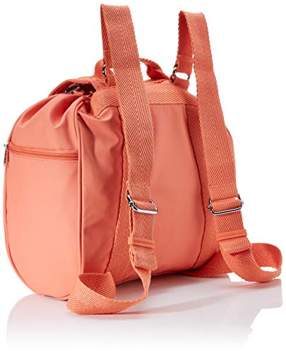Mandarina Duck Utility Tracolla, Mochila para Mujer, Rosa (Coral), 18x35x31 Centimeters (W x H x L)