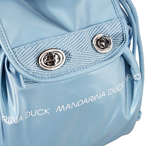 Mandarina DuckUtility TracollaMujerMochilasAzul (Dusty Blue)14.5x28x25 Centimeters (W x H x L)