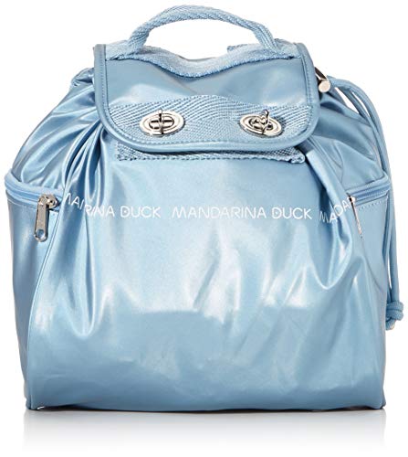 Mandarina DuckUtility TracollaMujerMochilasAzul (Dusty Blue)14.5x28x25 Centimeters (W x H x L)