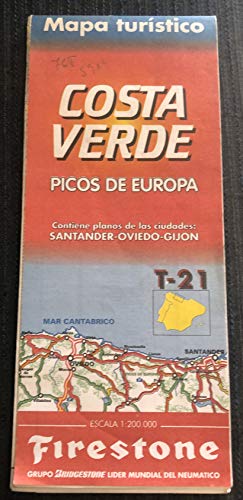 Mapa firestone t-21 costa verde (Spanish National & Regional Maps S.)