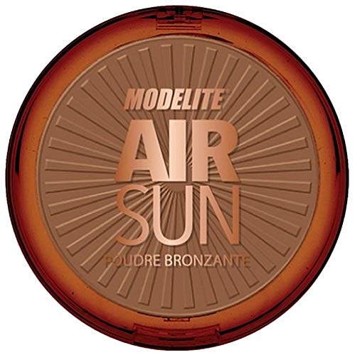 Maquillaje En Polvo Sol Solar Natural Compacta De Color Marrón