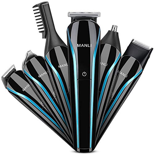 Maquina cortar pelo,cortapelos hombre, inalámbrico, afeitadora eléctrica, IPX7 resistente al agua, recargable por USB, pantalla LED, recortadora de barba para hombres y uso