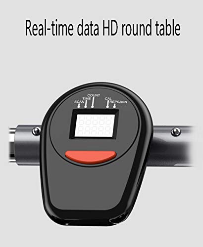 Maquina De Remos para Casa, Remo Gimnasio Rowing Machine Remo Estatico Aparatos De Gimnasia, Ajutable 12 Resistencia, Pantalla LCD, Doble Pista, Entrenamiento Equipo De Ejercicio