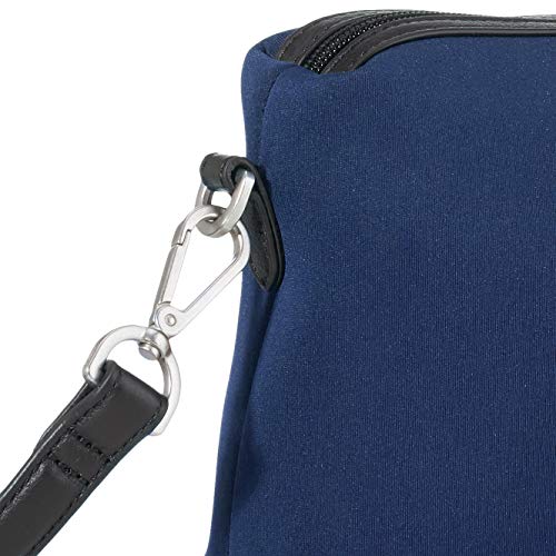 Marc O'Polo 90818320701601 - Bolso de hombro de Sintético Mujer, color Azul, talla 11x16.5x23 cm (B x H x T)