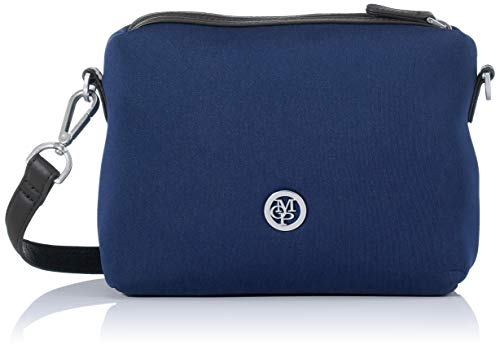 Marc O'Polo 90818320701601 - Bolso de hombro de Sintético Mujer, color Azul, talla 11x16.5x23 cm (B x H x T)