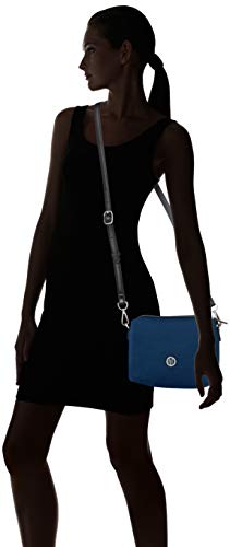Marc O'Polo 90818320701601 - Bolso de hombro de Sintético Mujer, color Azul, talla 11x16.5x23 cm (B x H x T)