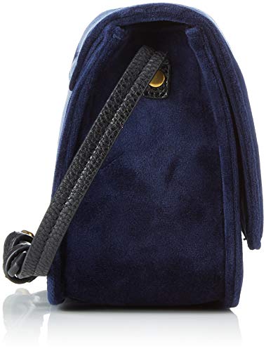 Marc O'Polo Daria - Bolso bandolera para mujer (8 x 13 x 17 cm), color Azul, talla 8x13x17 cm (B x H x T)