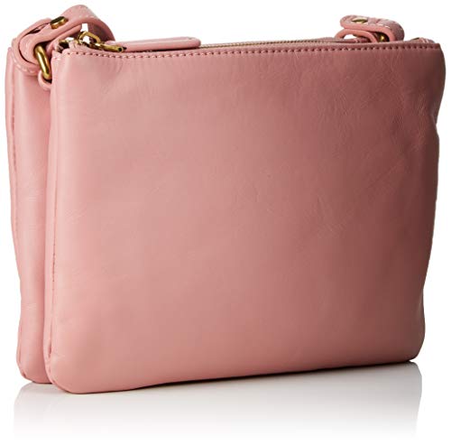 Marc O'Polo - Nele, Bolsos bandolera Mujer, Rosa (Pink)
