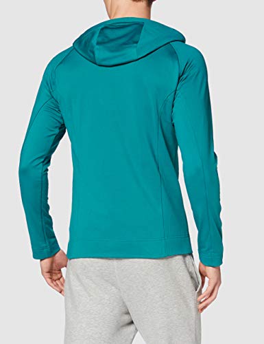 Marca Amazon - find. Sudadera con Capucha Hombre, Azul (Harbor Blue), M, Label: M