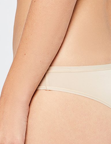 Marca Amazon - Iris & Lilly Braguita Mujer, Pack de 3, Beige (Pale Nude), XL, Label: XL