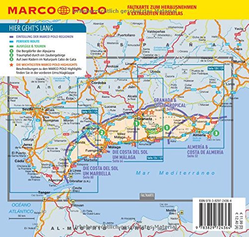 MARCO POLO Reiseführer Costa del Sol, Costa de Almeria, Costa Tropical Granada: Reisen mit Insider Tipps. Mit Extra Faltkarte & Reiseatlas