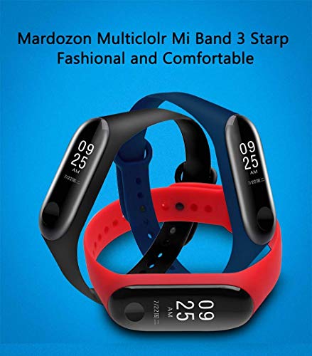Mardozon 14 Piezas Correas Xiaomi Mi Band 3 /Mi Smart Band 4 Silicona Pulsera de Recambio Brazalete Extensibles Reemplazo Compatible con Mi Band 4-14 Colores