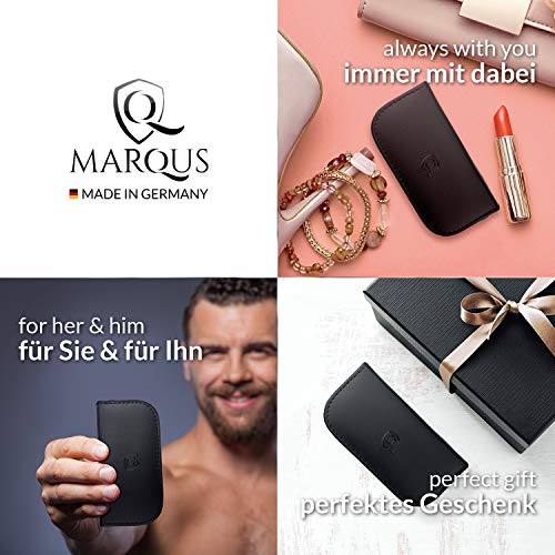 marQus set manicura de 5 piezas de Solingen Alemania - Set de manicura y pedicura para hombre y mujer en estuche, kit de manicura y pedicura ideal para viaje