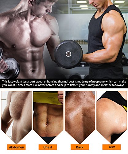 Martiount Chaleco Moldeador de Peso para Pérdida de Peso para Hombre, Formación de Músculos, Resistencia Cardiovascular y Fortaleza Medular 3XL