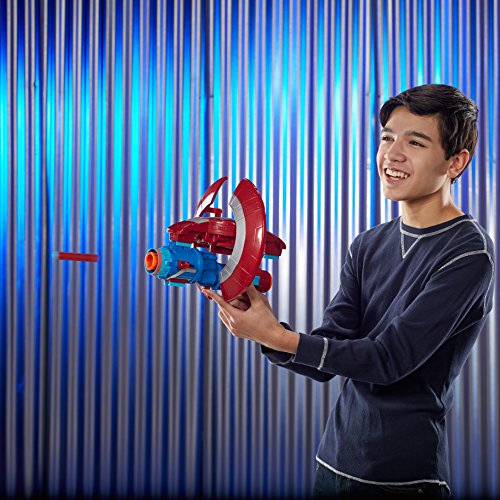 Marvel Avengers- Assembler Gear Capitán América, Talla única (Hasbro E0567EU4)