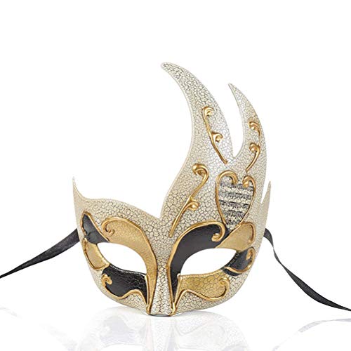 Máscara De Halloween, Media Máscara Máscara De Fiesta De Disfraces Disfraz De Venecia Fiesta De Disfraces De Carnaval Máscara Especial