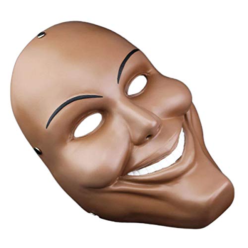 Máscara de Purga de plástico Máscara de Halloween Máscara de Fiesta de Terror Fancy Kiss Me God Decoración Sonriente Vestir Fiesta Bar Suministros Disfraces