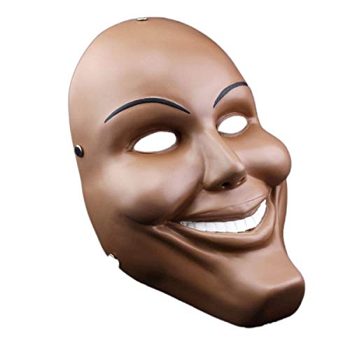 Máscara de Purga de plástico Máscara de Halloween Máscara de Fiesta de Terror Fancy Kiss Me God Decoración Sonriente Vestir Fiesta Bar Suministros Disfraces