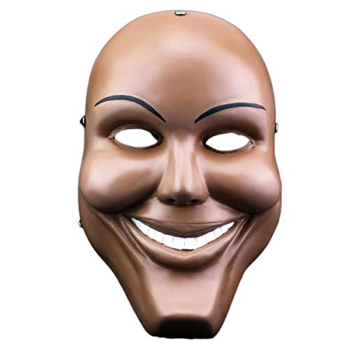 Máscara de Purga de plástico Máscara de Halloween Máscara de Fiesta de Terror Fancy Kiss Me God Decoración Sonriente Vestir Fiesta Bar Suministros Disfraces