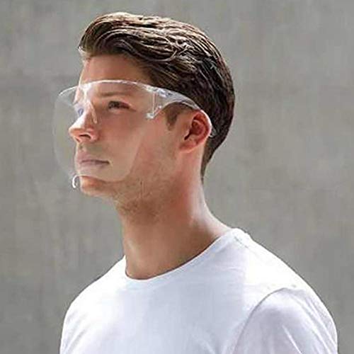 Máscara De Seguridad Gafas Protectoras Integradas Gafas, Protectores De Seguridad Transparentes Masculinos Y Femeninos, Paneles De Protección Contra Esputo