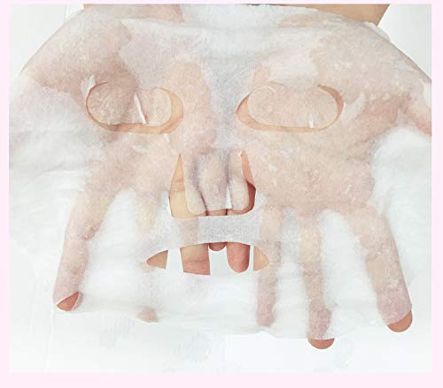 Máscara facial comprimida, 100 PC/paquete Máscara facial natural del cuidado de piel Mascarilla facial de seda no tejida comprimida Diy