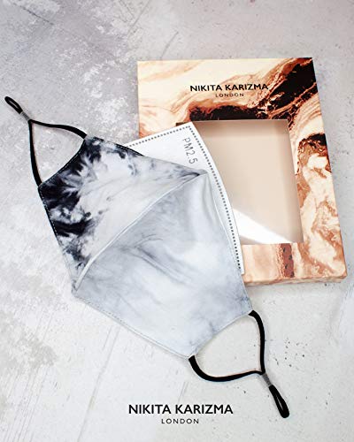 Máscara facial de tejido Tie Dye in Storm by KARIZMA Mascarilla facial con 2 filtros