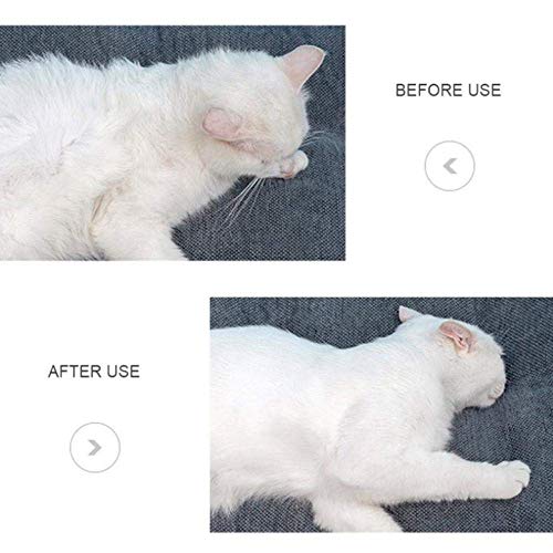 Mascota perro gato de pelo cepillo de peine de limpieza de la piel derramar herramienta de pincel peine for limpiar rápidamente el tamaño de los accesorios de eliminación de pelo de la belleza del pel