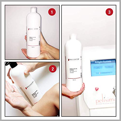 MASDERM | Gel Conductor Ultrasonidos Ecosens | Uso Profesional | IPL | Cavitación | Facial | Fetal | Para pieles sensibles| 1000gr