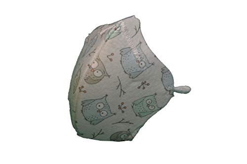 Maskin. Mascarilla higiénica reutilizable. NIÑOS (hasta 8 años aprox.) HOMOLOGADA UNE 0065. Pack 3 Uds. Fabricado en España. (Niños, Bambino)