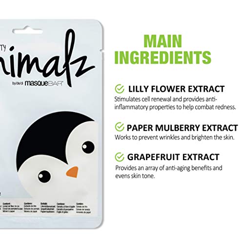 Masque Bar Mascarilla Nutritiva Rostro de Pingüino - 21 ml