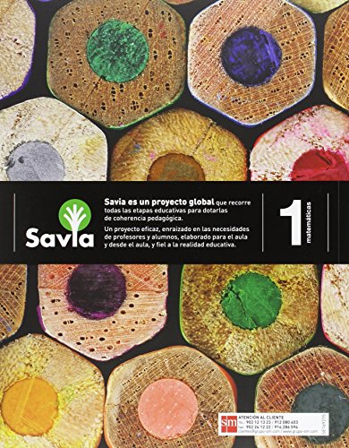 Matemáticas. 1 ESO. Savia. Trimestres - Pack de 3 libros - 9788467582925