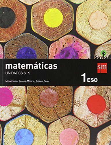 Matemáticas. 1 ESO. Savia. Trimestres - Pack de 3 libros - 9788467582925