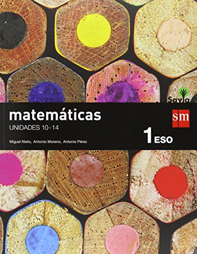 Matemáticas. 1 ESO. Savia. Trimestres - Pack de 3 libros - 9788467582925